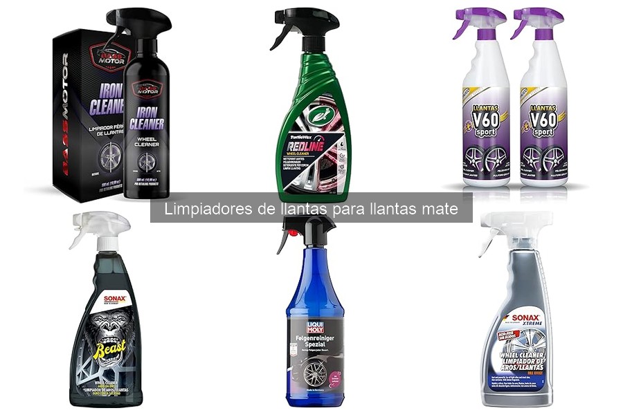 Mantén tus llantas mate impecables tras la limpieza