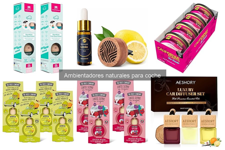 Mantenimiento de Ambientadores Naturales para Coche
