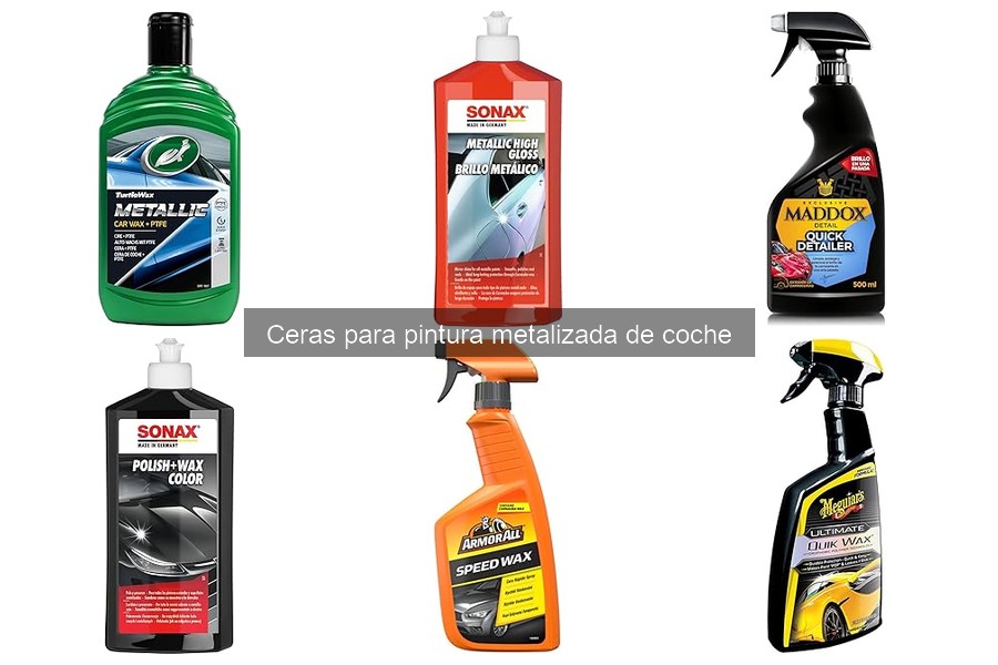 Mantenimiento de Ceras para Pintura Metalizada de Coche