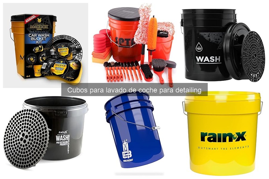 Mantenimiento de cubos para lavado de coche: Guía esencial