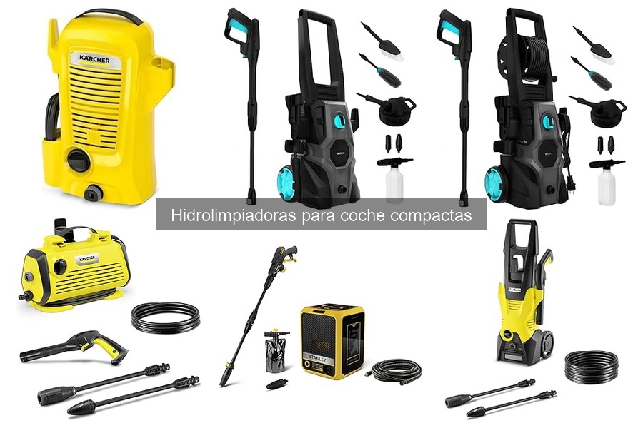 Mantenimiento de Hidrolimpiadoras Compactas para Coches