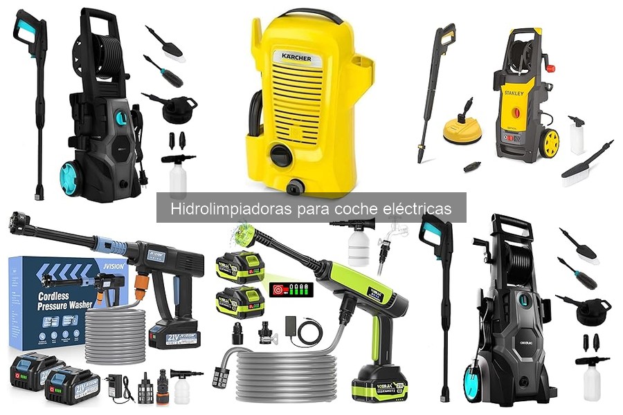 Mantenimiento de Hidrolimpiadoras Eléctricas para Coche