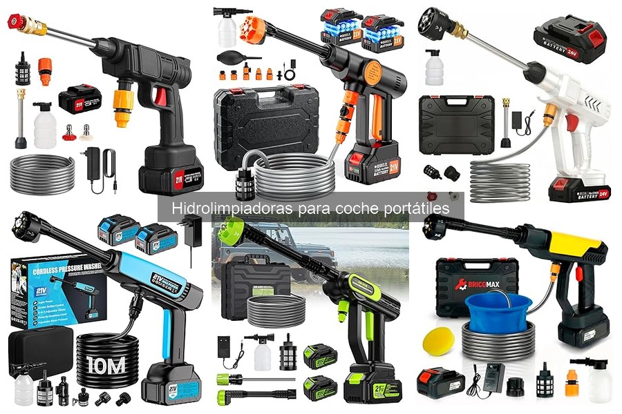 Mantenimiento de Hidrolimpiadoras Portátiles para Coche