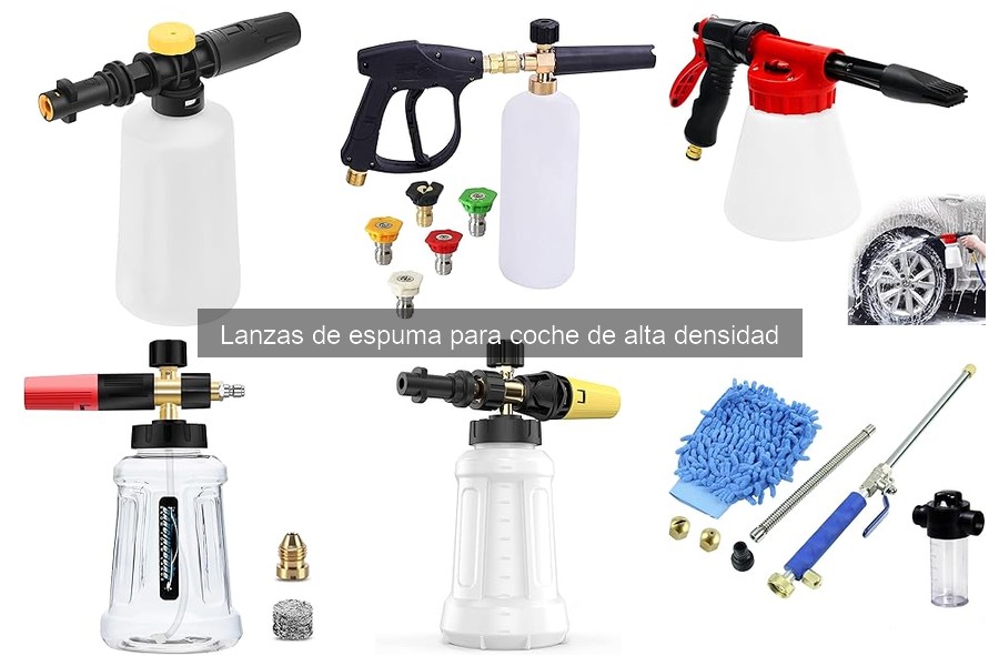 Mantenimiento de Lanzas de Espuma para Coche: Consejos Útiles