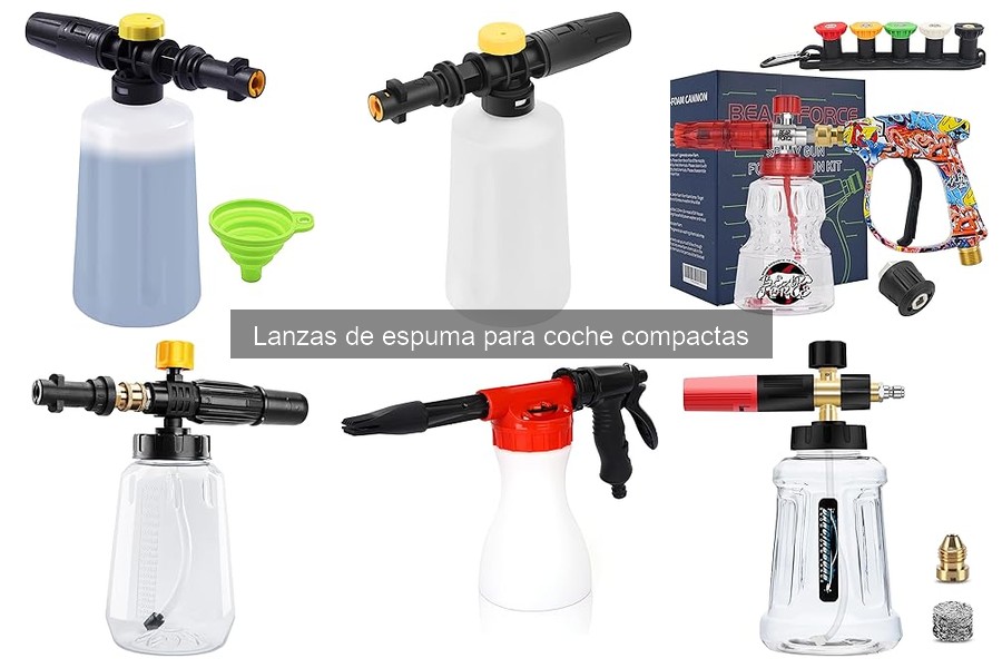 Mantenimiento de Lanzas de Espuma para Coche: Guía Práctica