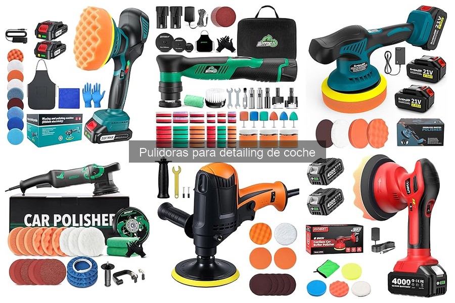 Mantenimiento de Pulidoras para Detailing de Coche