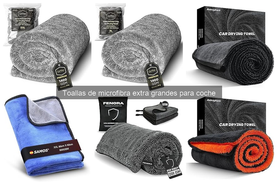 Mantenimiento de toallas de microfibra para coche: guía práctica