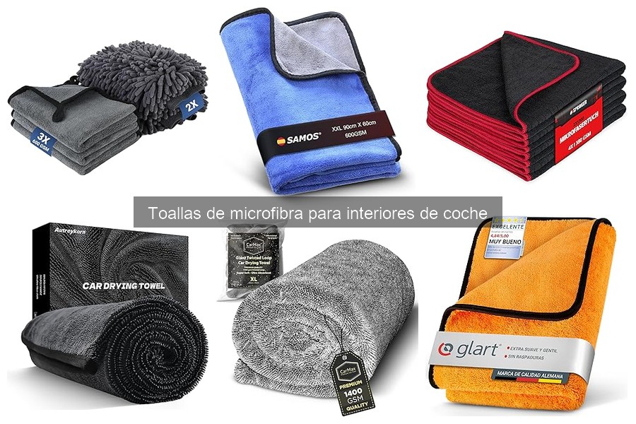 Mantenimiento de toallas de microfibra para coches: Guía práctica