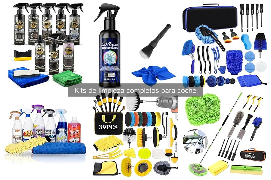 Mantenimiento de tu kit de limpieza completo para coche