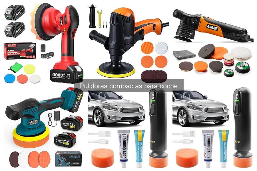 Mantenimiento eficaz de tu pulidora compacta para coche