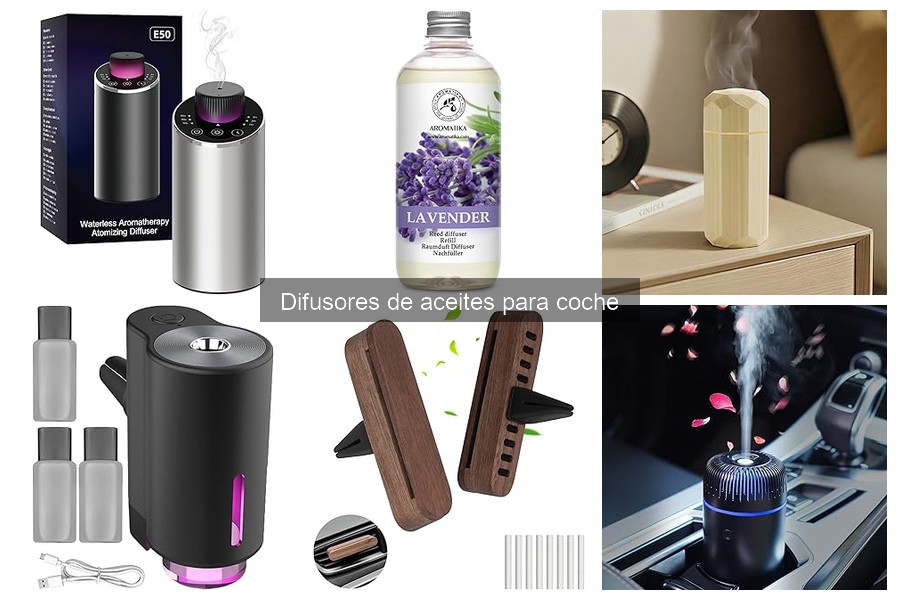 Mejores aceites para difusores de coche: aromas que inspiran