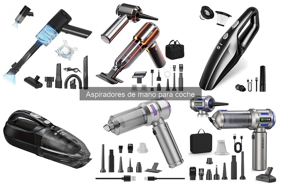 Mejores aspiradores de mano para coche en 2023