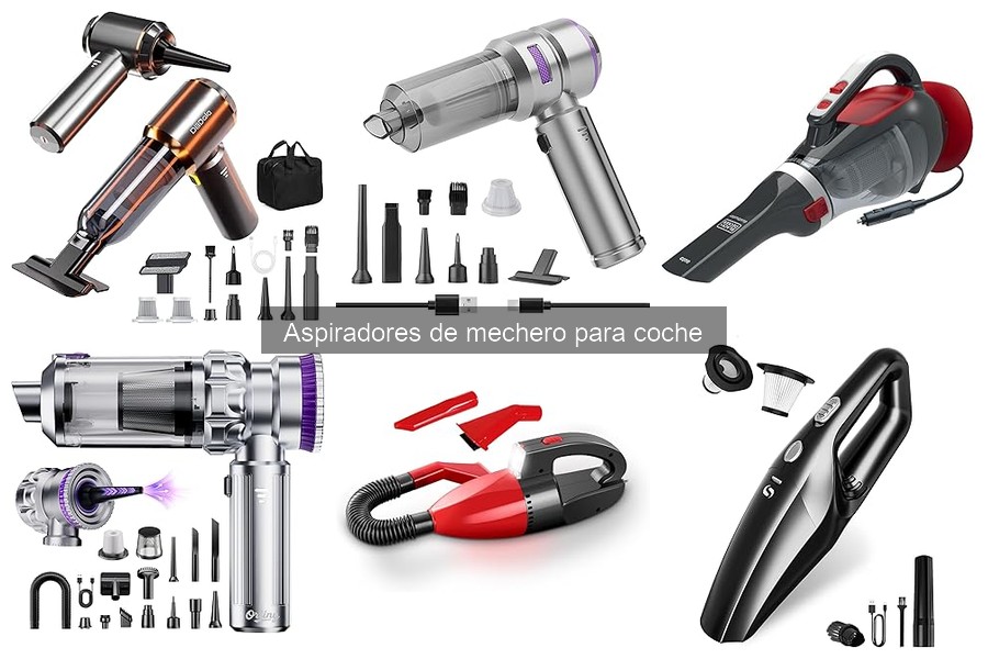 Mejores aspiradores de mechero para coche en 2024 comparativa