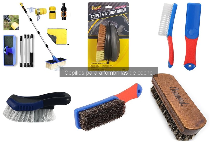 Mejores cepillos para alfombrillas de coche: guía completa