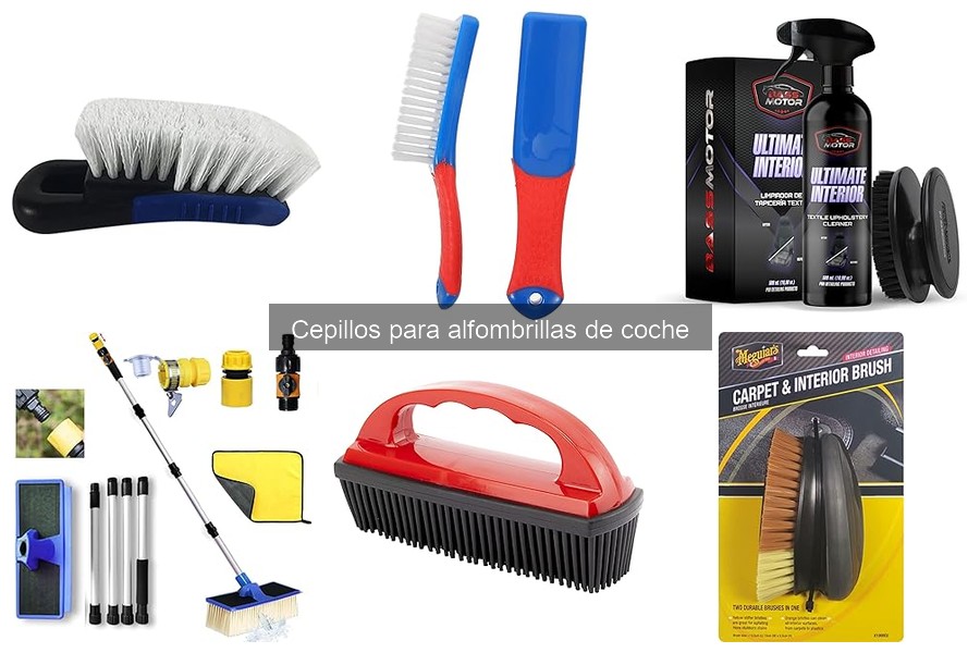 Mejores cepillos para alfombrillas de coche según usuarios