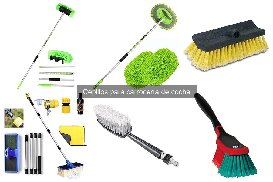 Mejores cepillos para carrocería de coche en 2023