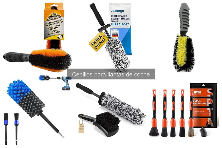 Mejores cepillos para llantas de coche: guía de efectividad