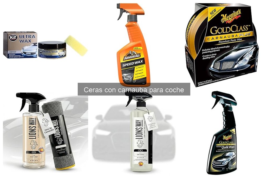 Mejores ceras de carnauba para coches en 2023 | Comparativa