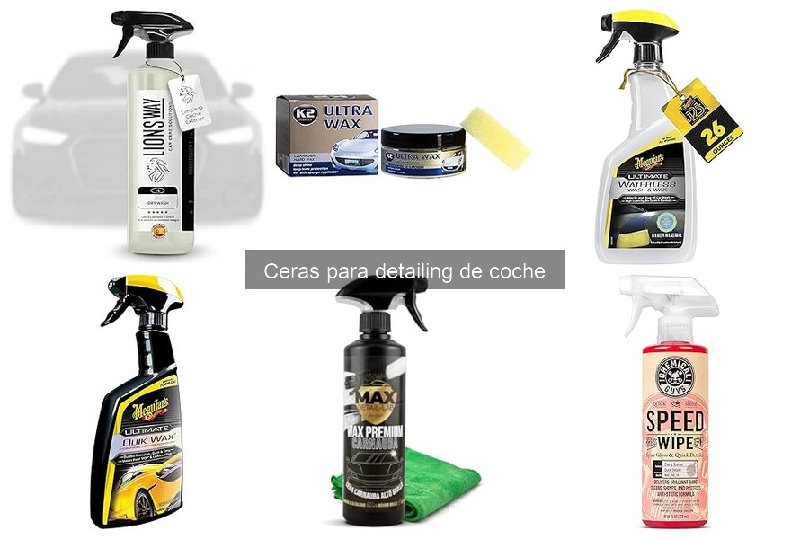 Mejores ceras para detailing según el tipo de pintura