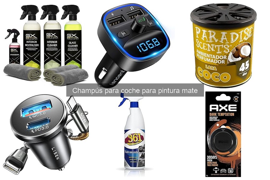 Mejores champús para coche mate 2023: Comparativa y Opiniones