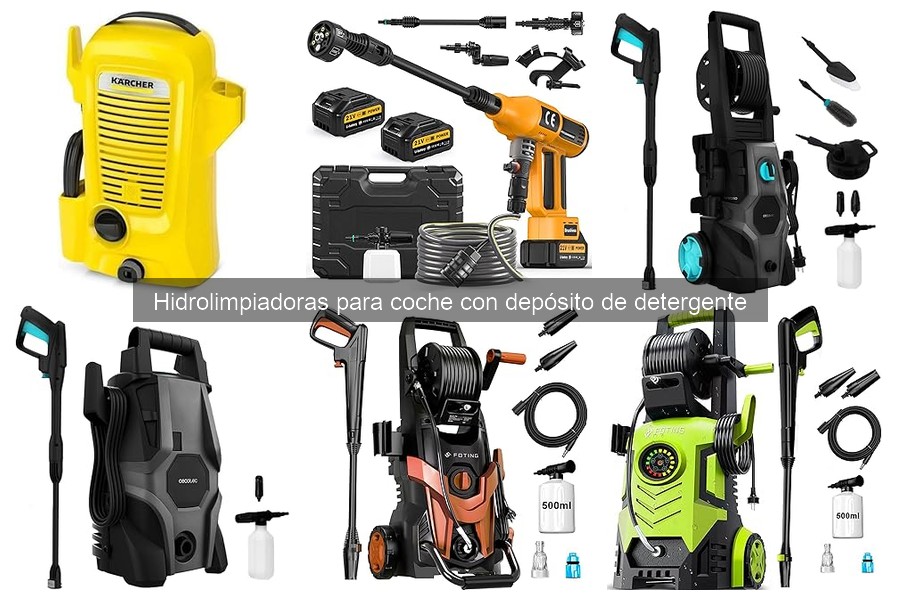 ** Mejores detergentes para hidrolimpiadoras de coche