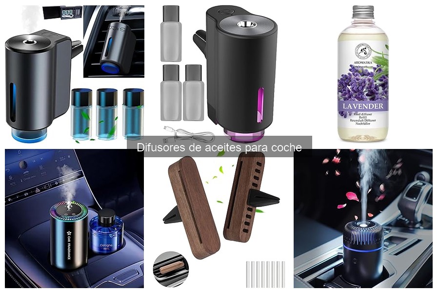 Mejores difusores de aceites para coche en 2023