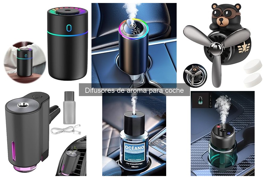Mejores difusores de aroma para coche en 2023