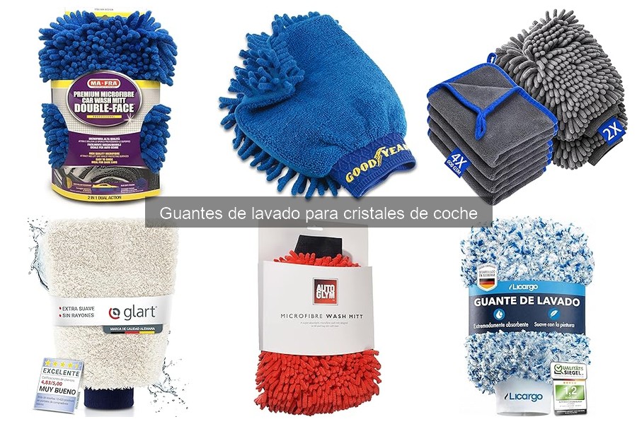 Mejores guantes de lavado para cristales de coche 2023