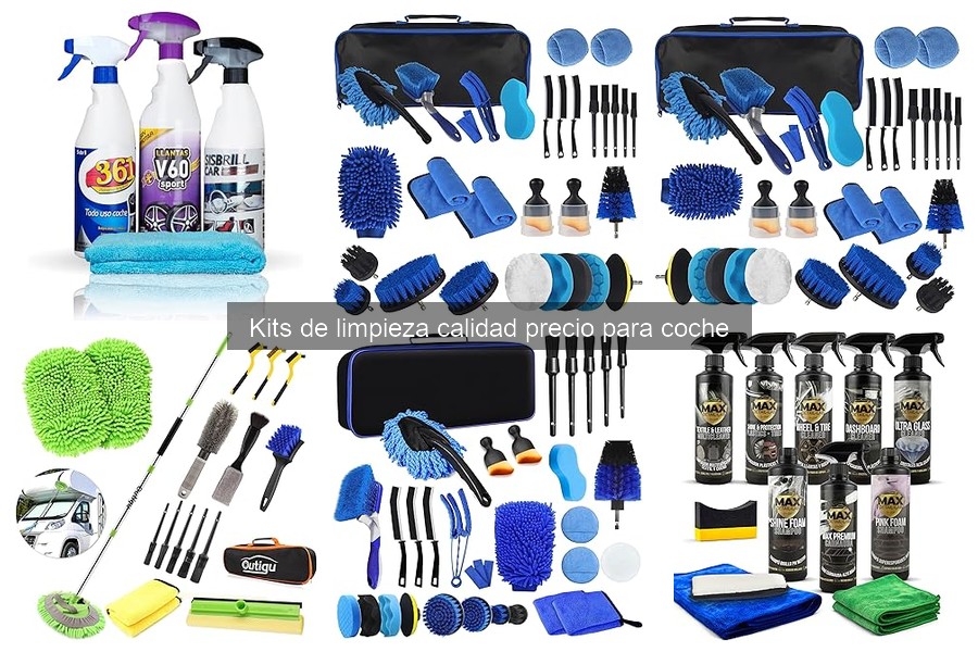 Mejores Kits de Limpieza Calidad Precio para Diferentes Vehículos