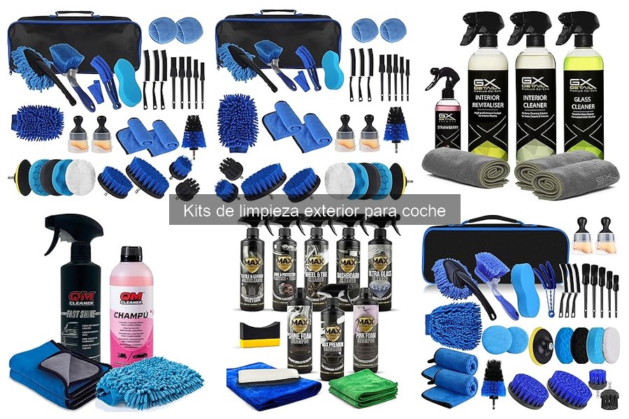 Mejores Kits de Limpieza Exterior para Coches en 2023