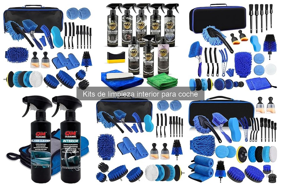 Mejores kits de limpieza interior para coche en 2023