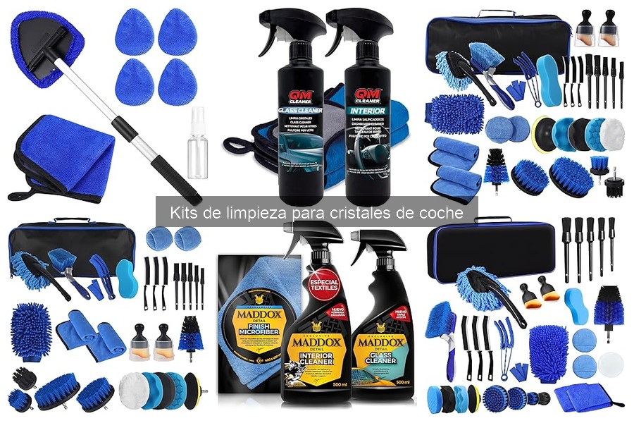 Mejores kits de limpieza para cristales de coche en 2023