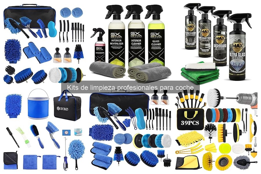 Mejores Kits de Limpieza Profesional para Coche en 2023
