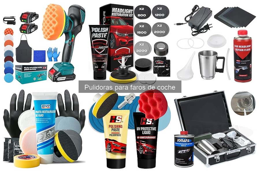 Mejores kits de pulido para faros de coche: comparativa 2023
