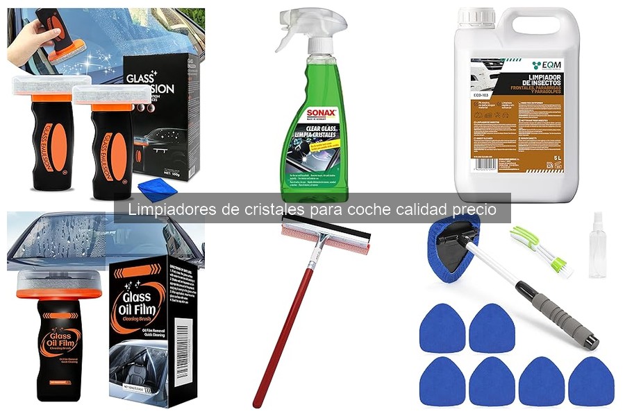 Mejores limpiadores de cristales para coche calidad-precio