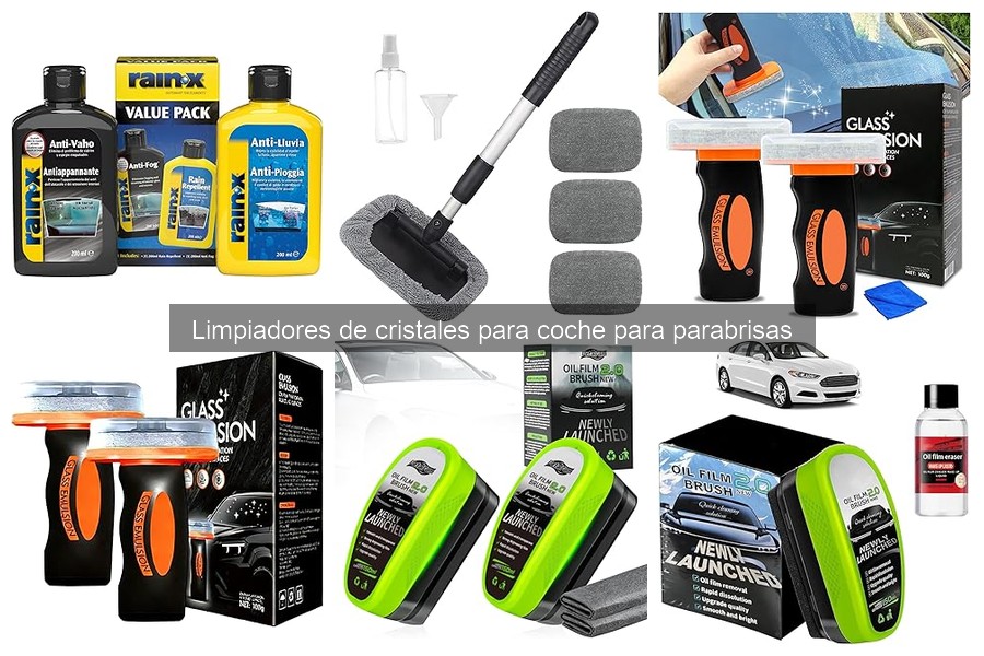 Mejores limpiadores de cristales para coche en 2023