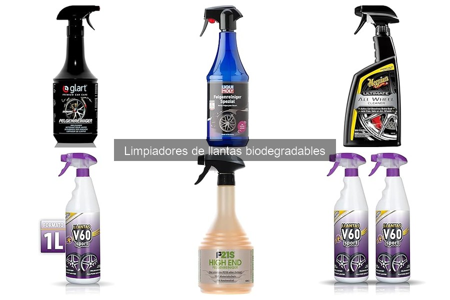 Mejores limpiadores de llantas biodegradables del mercado