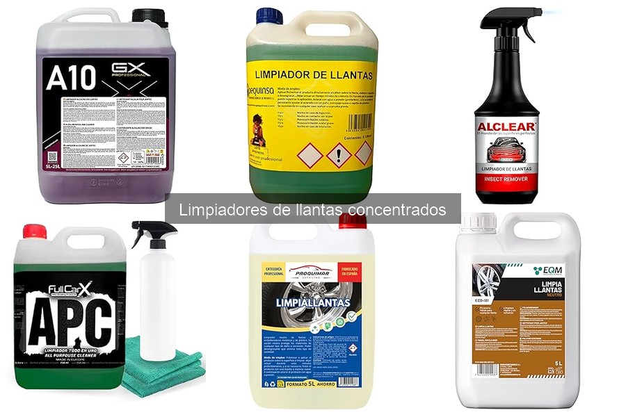 Mejores limpiadores de llantas concentrados para principiantes