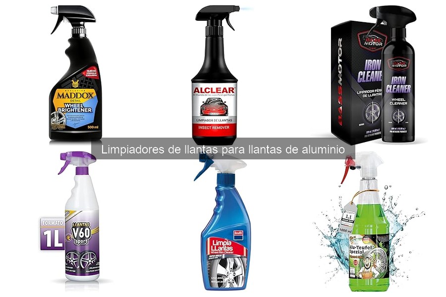 Mejores Limpiadores de Llantas de Aluminio para Coches Deportivos
