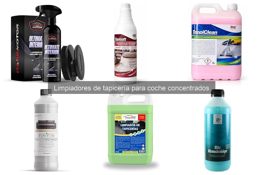 Mejores Limpiadores de Tapicería Concentrados para Manchas Difíciles