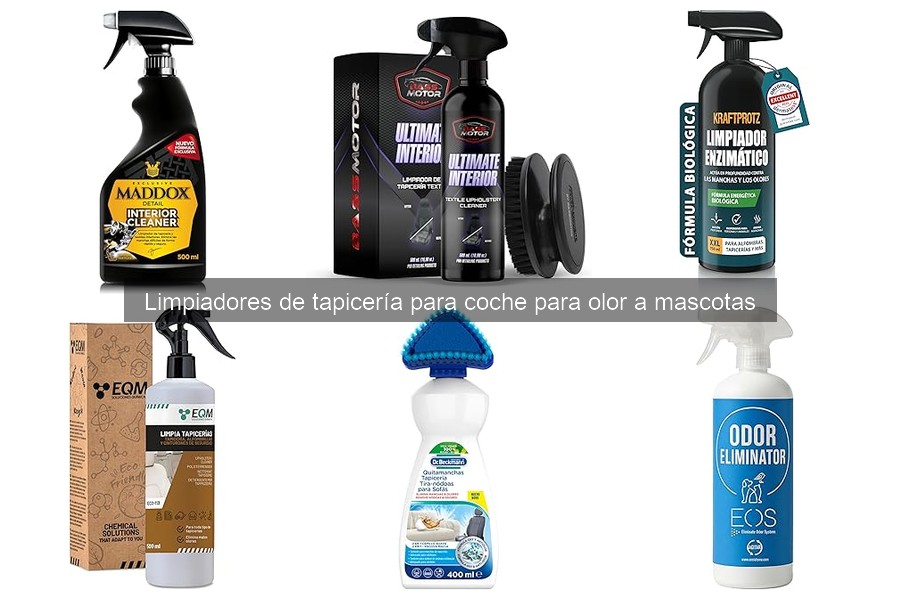 Mejores limpiadores de tapicería para eliminar olores de mascotas