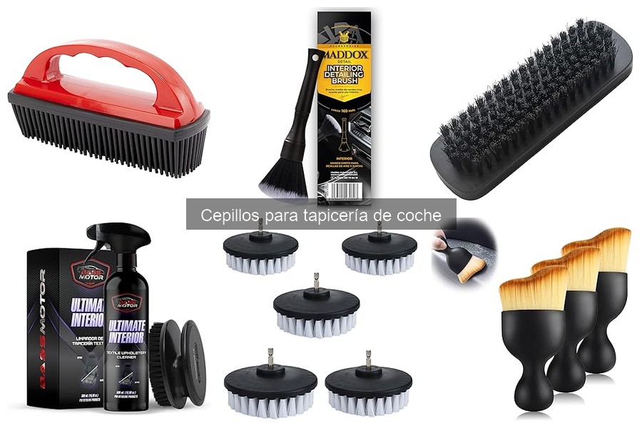 Mejores lugares para comprar cepillos para tapicería de coche