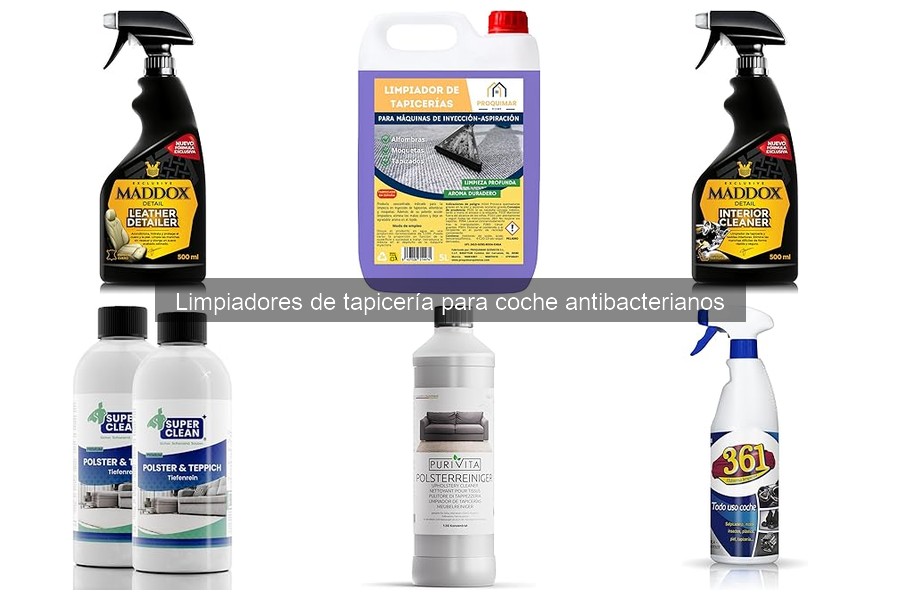 Mejores lugares para comprar limpiadores de tapicería antibacterianos