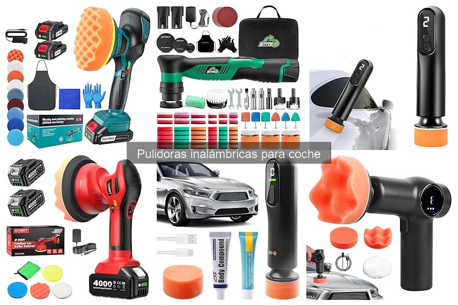 Mejores marcas de pulidoras inalámbricas para coche 2023