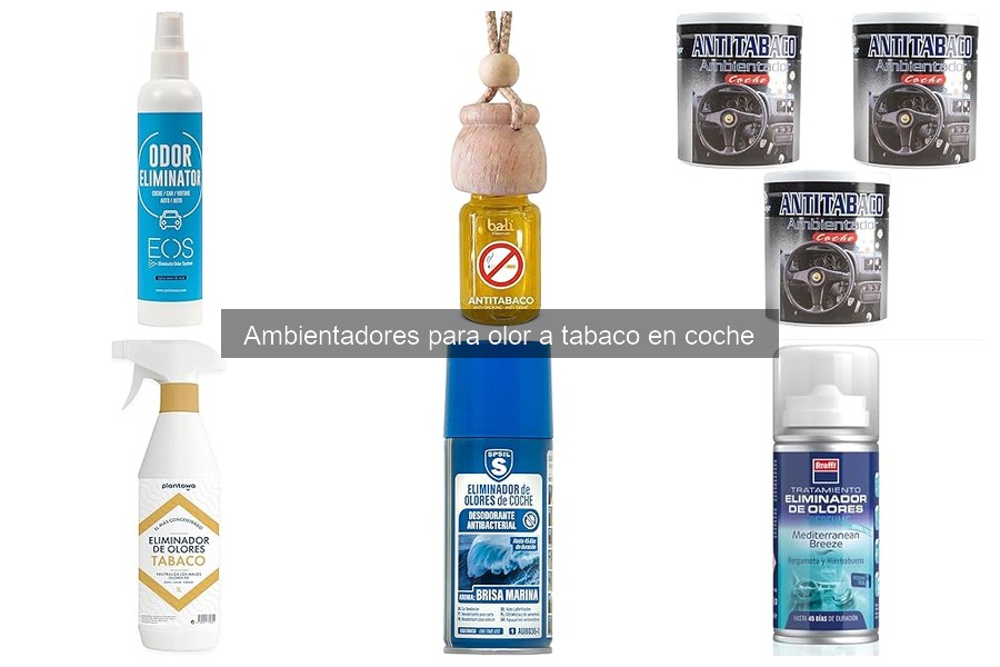 Mejores ofertas de ambientadores antitabaco para coches