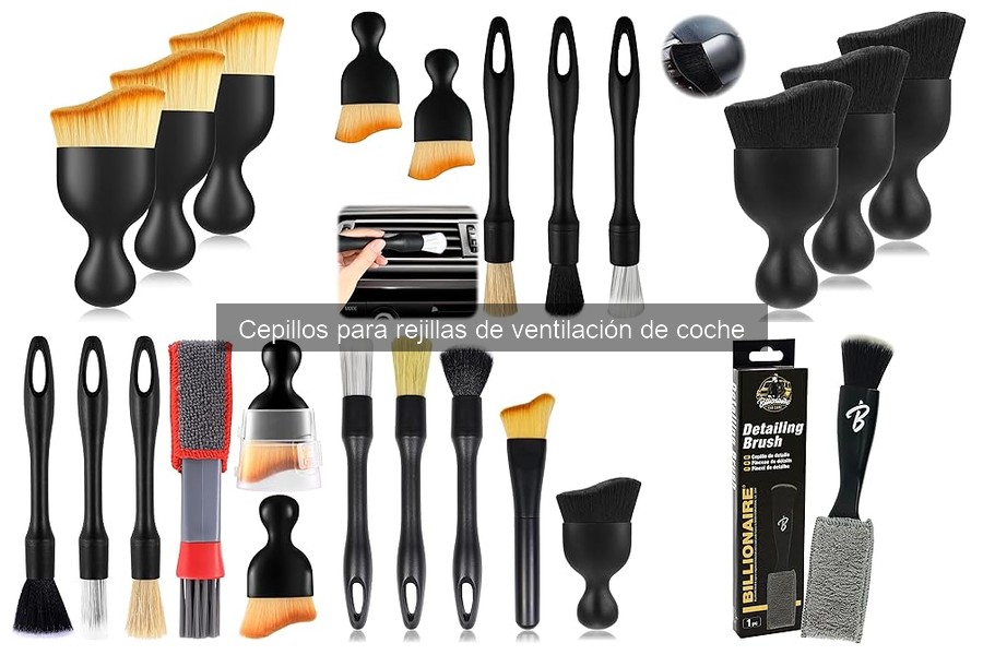 Mejores Ofertas en Cepillos para Rejillas de Ventilación de Coche