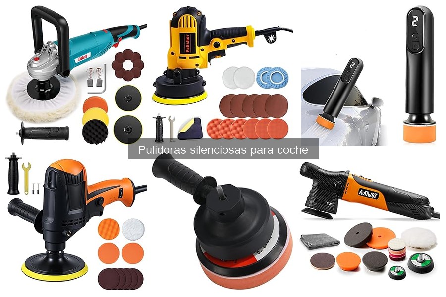 Mejores pulidoras silenciosas para coches en 2023