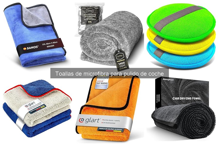 Mejores toallas de microfibra para pulido de coche 2023