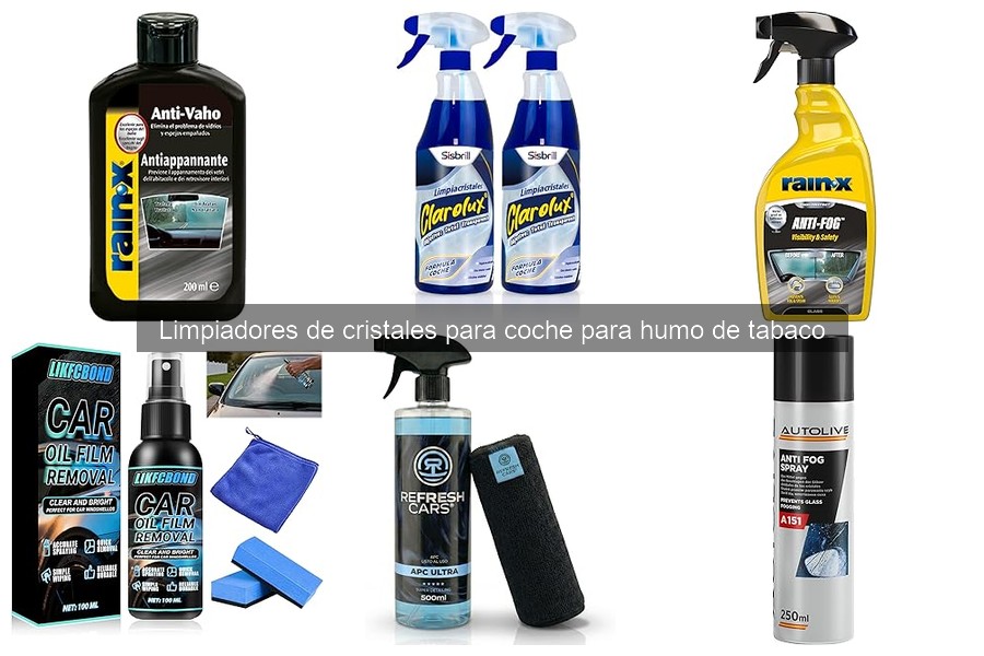 Mejores trucos para limpiar cristales de coche sin rayas
