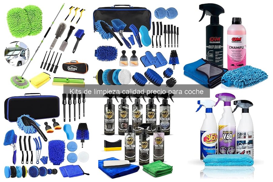 Métodos efectivos para un kit de limpieza de coche